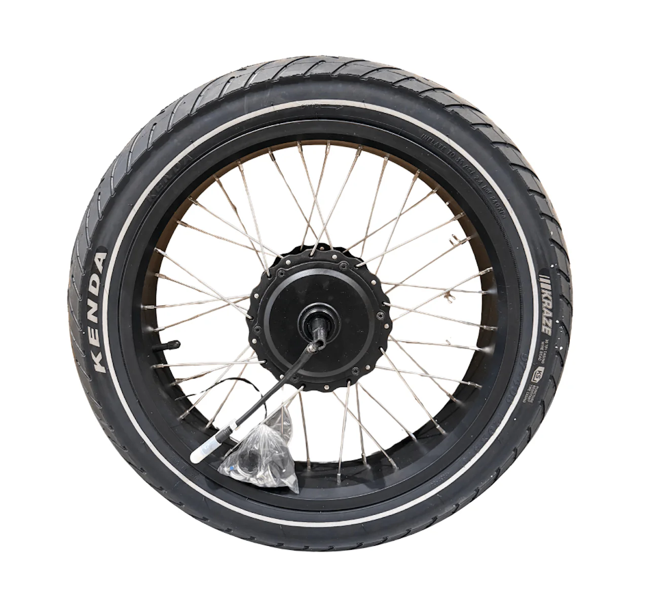 Moteur arrière pour Yuvy 1 avec pneu monté